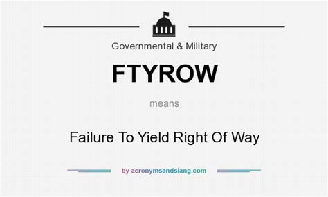 FTYROW Meaning .